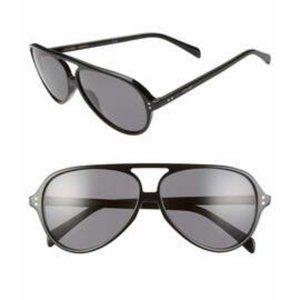 Celine Black Aviator Sunglasses